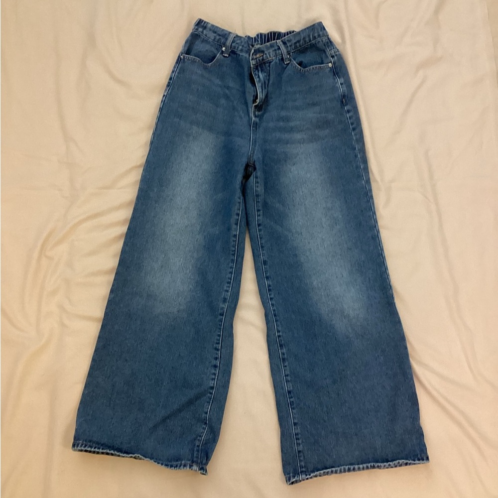 Wide leg baggy jeans - Emmiol